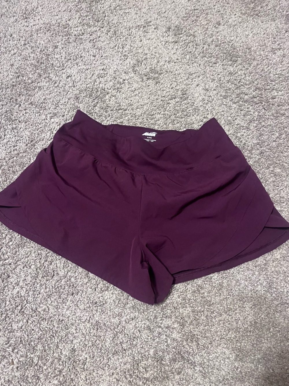 Women's Maroon Running Shorts